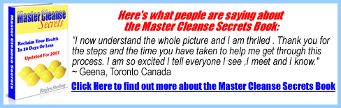 master cleanse secrets book